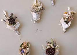 It is a simple craft that is not messy for them to build which in my mind is the perfect craft. How To Make Mini Dried Flower Bouquets Dried Flowers Fake Flower Bouquet Dried Flower Bouquet