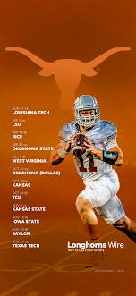 2019 Texas Longhorns Football Schedule Downloadable Wallpaper