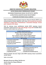 Cara semakan wang tidak dituntut (wtd) anm secara online/ manual dan proses bayaran balik. Sumber Fb Rasmi Jabatan Institut Perakaunan Negara Facebook