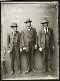 Original Gangsters Mug Shots 1920s Mens Fashion 1920s Men