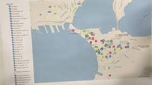 Satellite image of taranto, italy and near destinations. Ilva A Taranto Il Legale Dei Riva In Aula Con La Mappa Delle Case Dei Giudici Devono Astenersi La Repubblica