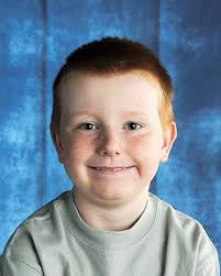 Graduation announcement with photo (half-page, Textures design)