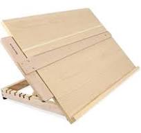 Lzvxtym Large Drawing Board Easel Solid Beech Wood Tabletop Painting Easel  Smooth Surface Adjustable Angle Art Easel Folding Drawing Sketching Board  ...