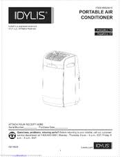 (read important 8/6/2013 update at end)i bought this at lowe's to hopefully cool down a 250 ft² room that has sliding windows so a normal window air conditio. Idylis 625616 Manuals Manualslib