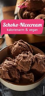 Schokoladen Nicecream Rezept Kalorienarmes Vegan Vegan Recipes 2019 In 2020 Eis Kalorienarm Nicecream Rezepte Eis Rezepte