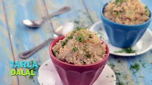 Buckwheat Khichdi Video Farali Kutto Khichdi Vrat Recipe By Tarla Dalal