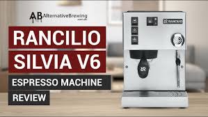 It's your brew, your way, every time. Rancilio Silvia V6 Espresso Machine Review Youtube