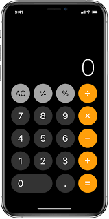 The investment calculator can be used to calculate a specific parameter for an investment plan. Use Calculator On Iphone Apple Support