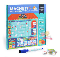 Mideer Wooden Magnetic Reward Activity Responsibility Chart Calendar Kids Schedule Educational Toys For Children Target Board