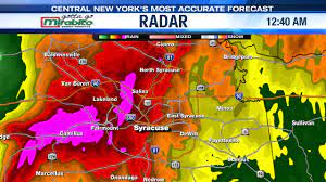 Thursday's afternoon highs will be in the mid to upper 90s with peak heat indices ranging from 94 to 103 degrees fahrenheit. Why Was The Tornado Warning Issued Late Sunday Night Across Onondaga County Wsyr