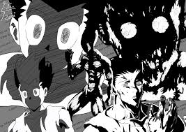 Buy gon freecss evil aura art print by mcashe_art. Spent Some Hours Drawing This Epic Scnene Of Gon S Epic Transformation Hunter X Hunter Krita