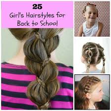 Cute hairstyles for girls are all about braids, updo, and ponytails. 25 Girls Hairstyles For Back To School Hair Styles Girl Hairstyles Hair Tutorials Easy