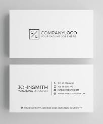 Minimal Modern Business Card Design Business Cards Layout Corporate Business Card Design Business Card Design
