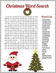 Christmas Spelling Words