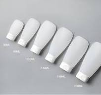 12Pcs 150ml/5oz White Plastic Squeeze Bottle with Flip Cap Soft Tube Hose  Toiletry Dispenser Leakproof Travel Containers for Facial Cleanser Hand ...