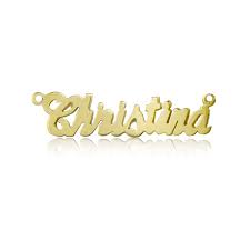 Item details this item is 100% brand new & authentic 10k gold item, stamped for metal purity. 10k Solid Yellow Gold Personalized Custom Cursive Name Pendant Alphabet Letter Necklace Charm