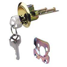 Adding 3 security pins and a drill resistant plate shows that defiant is going in the right direction, while staying the most inexpensive lock you can buy. Defiant Bright Brass Kwikset Rim Cylinder 70312 The Home Depot