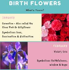 Everyone has a birth flower, and each one has a secret meaning. What Is Your Birth Flower Hamper World Flower Blog