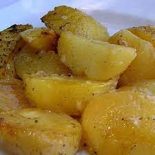 Greek Potatoes Recipe Yummly Recipe Recipes Greek Potatoes Vegetable Recipes