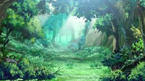 You will definitely choose from a huge number of pictures that option that will suit you exactly! Anime Landscape Green Forest Anime Background