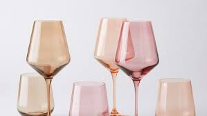 Hand Blown Colored Wine Glasses Set Of 6 On Food52 Estelle colored glass founder stephanie hall credits her love for colored glass to her grandmother estelle, an amazing cook and skilled entertainer whose a charleston grandmother inspired our new favorite glassware brand. hand blown colored wine glasses set of 6