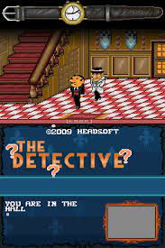 Download nintendo ds (nds) roms. The Detective Game V1 0 Nds Game Nintendo Ds Pdroms Homebrew 4 You