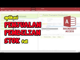 Cara Mengatur Tampilan Display Aplikasi Microsoft Access Youtube