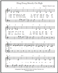 Christmas is a celebration that lasts for several days. Ding Dong Merrily On High Free For Piano And Voice