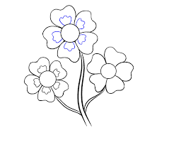 How To Draw Cartoon Flowers Easy Step By Step Drawing Guides Free Animated Flowers Download Free Clip Art F In 2020 Flower Drawing Cartoon Flowers Easy Flower Drawings