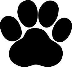 820px Black Paw Svg Png 820 768 Pixels Cricut Cat Paw Print Svg