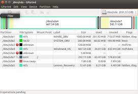 You will see two partitions under one usb. Partition Sd Card