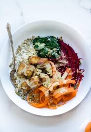 Glory Bowl Salad With Tahini Dressing Glory Bowl Whole Food Recipes Tahini Dressing