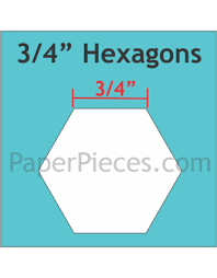 Nankeen beige 4 inch hexagon tiles. 3 4 Inch Hexagon 125 Stuks Nanno Creative
