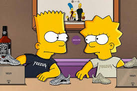 See more ideas about simpsons art, bart simpson art, bart simpson. 15 Funny Illustrations Of The Simpsons Wearing Yeezys Photos Footwear News