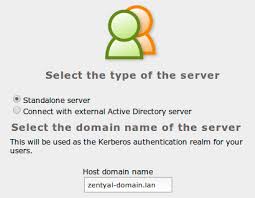 Installation Zentyal Linux Small Business Server