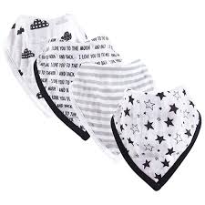 Hudson Baby Baby Muslin Bandana Bib