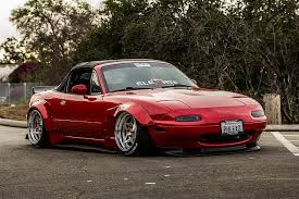 All rocket bunny aero parts are computer rendered for precise fitment by the famous designer kei miura of tra. Hd Wallpaper Miata Mazda Mx 5 Mx5 Widebody Rocket Bunny Los Angeles Wallpaper Flare