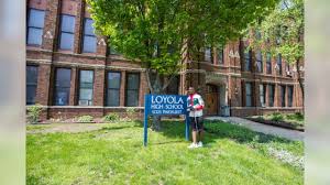 Theo Riddick Visits Loyola High School