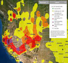 It was also the largest on record at the time, now second to the 2020 california wildfire season. Smoke And Air Quality Maps August 7 2021 Wildfire Today