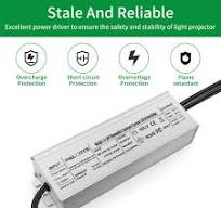 60W LED Driver, 120-277Vac to 28-36Vdc Constant Current Output, 0-10V Dimmable, Isolated Hardwired LED Power Supply, IP65 Waterproof for Light Bar, ...