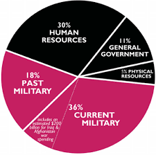 are we safe yet war resisters 2009 pie chart 51 of