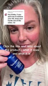 Replying to @tammymartin6350 I am 45, I don't have botox, I have red s...