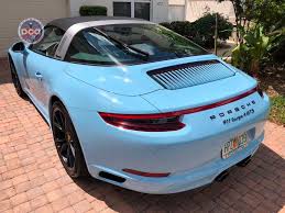 Image result for Gulf Blue 2025 Porsche