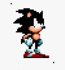 Only without the fluidity to be on par with the rest of the spr. Dark Sonic Sprite Sonic Mania Sonic Sprite Hd Png Download Transparent Png Image Pngitem
