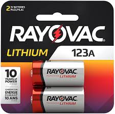 Wuhan fute lithium battery technology co., ltd. Amazon Com Rayovac 123a Lithium Batteries 3v Lithium Photo Batteries 2 Battery Count Home Audio Theater