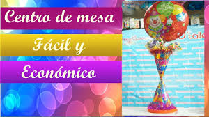 Te damos algunas sugerecias para hacer tus centros de mesa para cumpleaños. Como Hacer Centro De Mesa Facil Y Economico Payaso Frozen Sofia Youtube