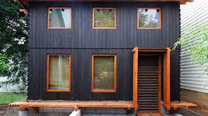 Charred Wood Siding Helsinki Google Search In 2020 Tiny House Exterior Shou Sugi Ban Shou Sugi Ban House