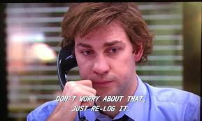 Just realized this: Jim calls Ryan to talk about his recent sale in  “Goodbye Toby”. Ryan tells Jim to re-log the sale after Jim said he already  logged it. Ryan would be