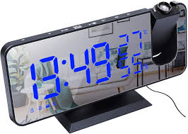 Per maggiori informazioni leggi la nostra politica sui cookies. Orologi A Proiezione Camera Da Letto 4 Livelli Di Luminosita 2 Sveglie Sveglia Digitale Da Comodino A Led Con Funzione Radio Fm 12 24 Ore Termometro Interno Vitor Sveglia Con Proiettore Porta Di Ricarica