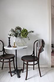 If midcentury modern isn't your style, this would be our second pick for the best small dining table. Home Lovely Life French Bistro Chairs Bistro Chairs Apartment Decor